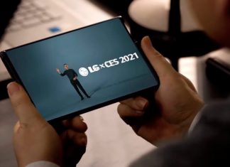 LG lança smartphone enrolável na CES 2021