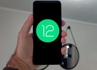 Android 12 design de cartão de notificação alterado