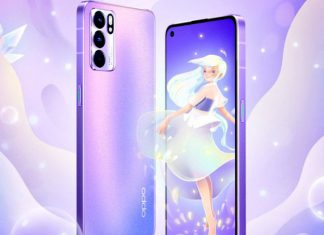 Oppo Reno 6 5G agora disponível na cor roxa