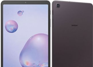 Samsung Galaxy Tab A 8.4 (2020) da Verizon com atualização One UI 3.1