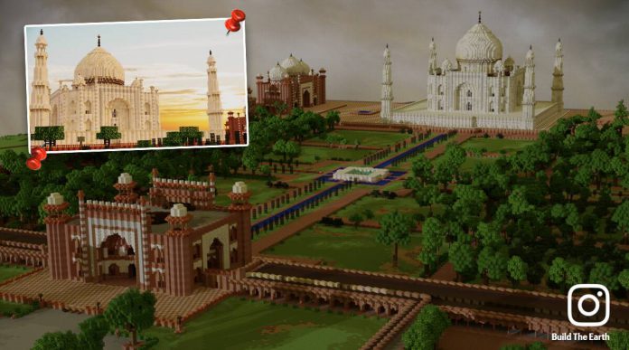 minecraft - taj mahal