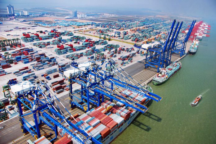 portos na china