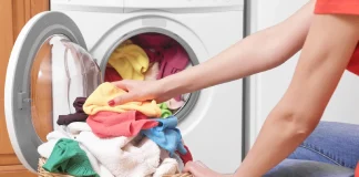 lavar roupa na maquina