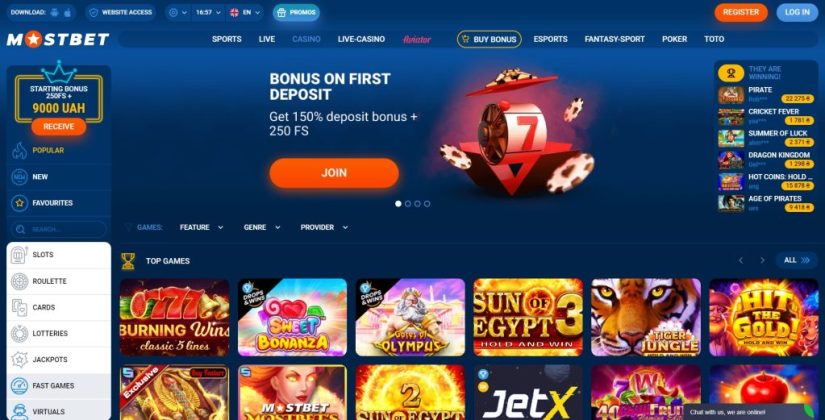 MostBet Gaming & Gambling kuruluşu %150 Bonus Yaparak Eğlenin