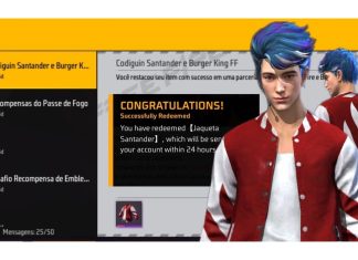 CODIGUIN FF jaqueta santander - Free Fire