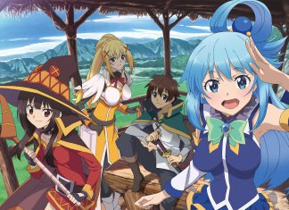 Konosuba recebe janela de lançamento da 3ª temporada