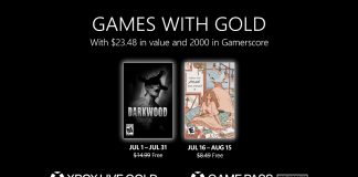 Xbox Games With Gold para julho de 2023 revelado