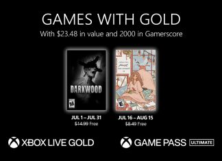 Xbox Games With Gold para julho de 2023 revelado