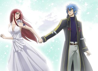 Criador de Fairy Tail pinta esboço picante de Erza x Jellal Fary Tall