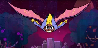 Garota da Lua e o Dinossauro Demônio