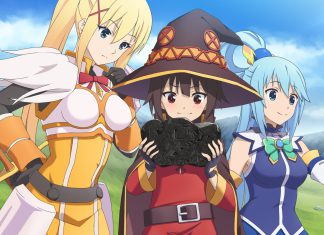 A 3ª temporada de Konosuba chegará em abril de 2024, Confira o trailer!