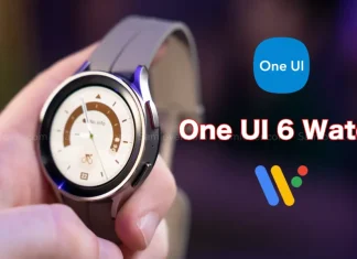 One UI 6 Para o Galaxy Watch 6