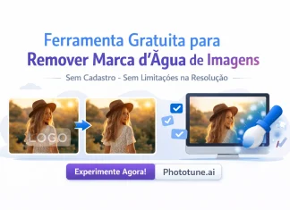 Ferramenta Gratuita para Remover Marca d'Água de Imagens