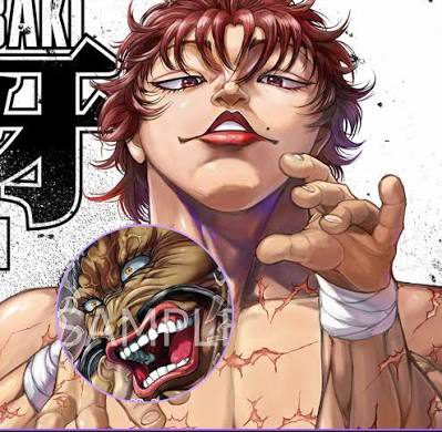 One Piece e Baki The Grappler Crossover