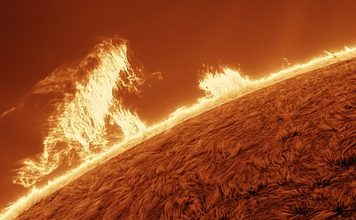 Espetaculares loops de plasma revelam a beleza explosiva do Sol em nova imagem de chuva coronal chuva coronal