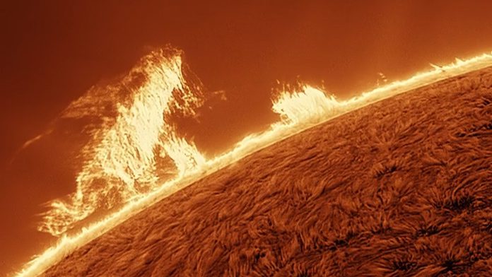 chuva coronal chuva coronal