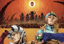 JoJo’s Bizarre Adventure: Steel Ball Run Retorna com Novas Imagens das 2ª e 3ª Pate Steel Ball Run