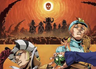 JoJo’s Bizarre Adventure: Steel Ball Run Retorna com Novas Imagens das 2ª e 3ª Pate Steel Ball Run